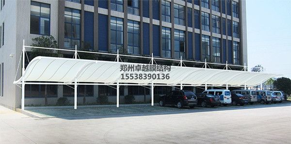 臨滄<font color='red'>膜結構車棚</font>【臨滄惠科農業等】施工案例