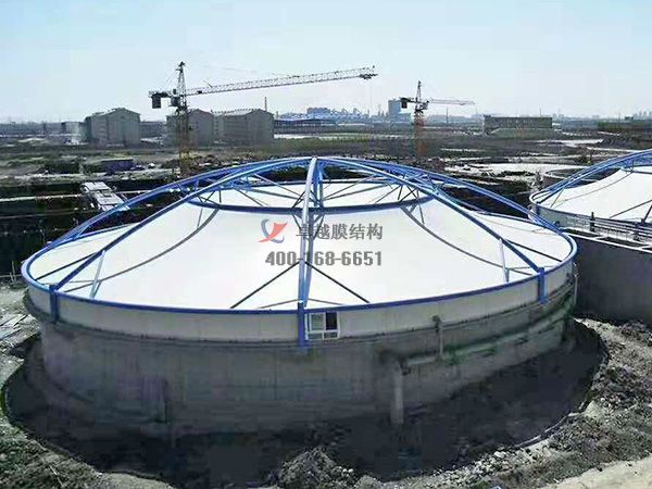 寶雞污水池膜結構施工三芯環保科技公司等【案例圖片】 　　