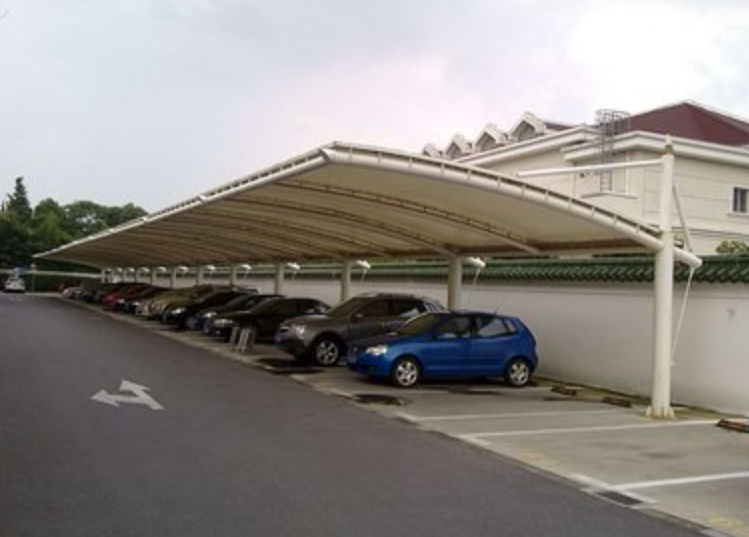 膜結(jié)構(gòu)車棚是否是精品？看清楚了，再掏錢購買哦。