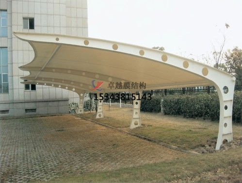 鄭州<font color='red'>膜結構公司</font>7字型停車棚【專業廠家】